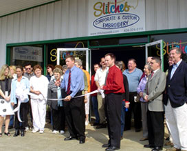 spools of embroidery thread